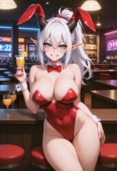ai_generated argentina bunny_girl drink elf_ears mialygosa tagme virtual_youtuber vtuber