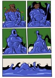 absorption anthro assimilation azzul balls bear big_balls big_penis blowjob blue_body brown_body cock comic cum dick engis_(trencalos) feline fellatio furry fusion gay gigantic_balls gigantic_penis goo_creature green_body growth homosexual hyper hyper_balls hyper_penis jumping kissing lagomorph male male/male male_only male_penetrating markings melting merging muscle_growth muscles muscular muscular_male naga penetration penis penis_growth playful pool rabbit reptile restrained self_sucking selfsuck semen sequence sex shark shark_tail slime snake snow_leopard spots sunbathing swimming tail testicles trencalos ursid ursine vein veiny_penis volleyball
