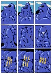 absorption anthro assimilation azzul balls bear big_balls big_penis blowjob blue_body brown_body cock comic cum dick engis_(trencalos) feline fellatio furry fusion gay gigantic_balls gigantic_penis goo_creature green_body growth homosexual hyper hyper_balls hyper_penis jumping kissing lagomorph male male/male male_only male_penetrating markings melting merging muscle_growth muscles muscular muscular_male naga penetration penis penis_growth playful pool rabbit reptile restrained self_sucking selfsuck semen sequence sex shark shark_tail slime snake snow_leopard spots sunbathing swimming tail testicles trencalos ursid ursine vein veiny_penis volleyball