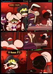 boozy_uzi cyn_(murder_drones) cyntessa_(murder_drones) doll_(murder_drones) mau_(mchellepkey) murder_drones nikolay_(toyslasher) tessa_elliot toyslasher uzi_(murder_drones)