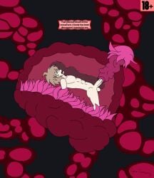 1boy 2boys cervius cyles_cinning danganronpa ddc dimension gay gay_sex m.u.g.e.n makoto_naegi male male/male male_only naegi_makoto nipples off_screen_character original original_artwork redflash tentacle_fellatio tentacle_job tentacle_penetration tentacle_rape text text_box trapped trapped_in_tentacles