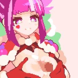 animated animated breasts capelet christmas commission commissioner_upload cum cum_on_body cum_on_breasts facial_mark female fire_emblem fire_emblem_engage fire_emblem_heroes fur-trimmed_capelet fur_trim fur_wrist_cuffs gloves heart heart_facial_mark hortensia_(fire_emblem) hortensia_(winter's_dearest)_(fire_emblem) momiahair nipples non-web_source paizuri penis red_capelet red_gloves santa_costume skeb_commission straight white_trim wrist_cuffs