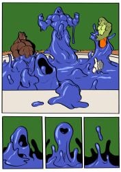 absorption anthro assimilation azzul balls bear big_balls big_penis blowjob blue_body brown_body cock comic cum dick engis_(trencalos) feline fellatio furry fusion gay gigantic_balls gigantic_penis goo_creature green_body growth homosexual hyper hyper_balls hyper_penis jumping kissing lagomorph male male/male male_only male_penetrating markings melting merging muscle_growth muscles muscular muscular_male naga penetration penis penis_growth playful pool rabbit reptile restrained self_sucking selfsuck semen sequence sex shark shark_tail slime snake snow_leopard spots sunbathing swimming tail testicles trencalos ursid ursine vein veiny_penis volleyball