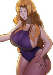1girls 2025 ass big_ass big_breasts big_butt big_thighs bleach breast_focus breast_squish breasts butt dimple dimples doublehero female female_focus female_only gigantic_thighs glistening glistening_ass glistening_body glistening_butt glistening_skin hand_on_hip huge_ass huge_breasts huge_butt huge_thighs large_ass large_breasts large_butt large_thighs long_hair looking_at_viewer massive_thighs matsumoto_rangiku mouth mouth_open orange_hair pale-skinned_female pale_skin shiny_ass shiny_breasts shiny_butt shiny_hair shiny_skin side_ass sideass solo solo_female solo_focus sweat sweating sweating_female swimsuit thick_thighs thighs white_skin white_skinned_female