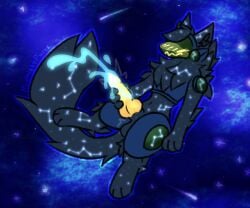 2024 6:5 animal_genitalia animal_penis anthro balls big_penis black_body black_fur black_inner_ear_fluff blue_cum blush bodily_fluids caelum_(tinea) canine_genitalia canine_penis closed_eyes colored_cum constellation_markings cosmic_background cum cumshot digital_drawing_(artwork) digital_media_(artwork) digitigrade ejaculation erection flat_colors full-length_portrait fur genital_fluids genitals head_tuft hi_res inner_ear_fluff knot knotted_penis looking_pleasured machine male male_focus male_only masturbation medibang_paint_(artwork) midnightpurrs navel orgasm paws penile penile_masturbation penis portrait protogen protogen_armor protogen_visor shooting_star solo star tail tuft unusual_bodily_fluids unusual_cum unusual_genital_fluids yellow_blush yellow_penis