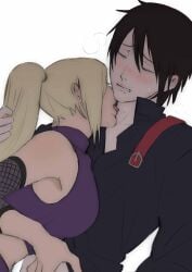 1boy 1boy1girl 1girls absurd_res absurdres armwear bare_shoulders big_breasts black_hair blonde_hair blush boruto:_naruto_next_generations boyfriend-girlfriend breasts canon_couple closed_eyes clothed clothed_sex clothing couple crop_top dominant_female duo duo_focus ear_piercing ear_ring earrings elbow_sleeve female femdom fishnet fishnet_armwear fishnets fully_clothed hair_over_one_eye hair_pull hair_pulling hair_ribbon hi_res high_resolution highres husband_and_wife imminent_handjob imminent_sex ino_yamanaka jacket jewelry large_breasts licking licking_neck light-skinned_female light-skinned_male light_skin male male/female malesub married_couple messy_hair monday_mint naruto naruto:_the_last naruto_(series) naruto_shippuden nose_blush pale-skinned_female pale-skinned_male pale_skin ponytail pulling_hair ribbon romantic romantic_ambiance romantic_couple romantic_sex sai shirt_lift shirt_up shonen_jump shounen_jump shueisha straight submissive_male sweat sweatdrop sweating tied_hair tongue tongue_out undressing very_high_resolution weekly_shonen_jump weekly_shounen_jump white_background yamanaka_ino