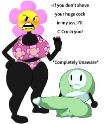 flower (bfdi) from battle for bfb by objectpunk (artist)