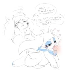 2025 4_fingers anthro anthro_focus anthro_penetrated balls black_eyes black_text blue_body blue_countershading blue_eyebrows blue_eyelids blue_markings blue_nose blue_tuft blush blush_lines bodily_fluids body_part_in_mouth cheek_markings countershade_feet countershade_hands countershading cum cum_from_mouth cum_in_mouth cum_inside deep_throat digital_drawing_(artwork) digital_media_(artwork) duo ellipsis english_text eyebrows eyelashes faceless_character faceless_human facial_markings feet fellatio femboy fingers fluff_(kekitopu) fluffy_ears fur genital_fluids genitals half-closed_eyes head_markings heart_symbol hi_res human human_on_anthro human_penetrating human_penetrating_anthro human_penetrating_male humanoid_genitalia humanoid_penis interspecies kekitopu lagomorph leporid looking_aside male male/male male_anthro male_human male_on_anthro male_on_human male_penetrated male_penetrating male_penetrating_anthro male_penetrating_male mammal markings multicolored_body multicolored_tuft narrowed_eyes neck_tuft open_mouth oral oral_penetration paws penetration penile penis penis_in_mouth pink_heart pink_tongue pupils question_mark rabbit scut_tail sex short_tail sigh simple_background small_nose solo_focus speech_bubble star_(marking) tail tan_balls tan_body tan_penis tan_skin teeth text tongue tongue_out tongue_out_fellatio tuft two_tone_body two_tone_tuft white_background white_body white_ears white_fur white_pupils white_sclera white_tail white_tuft