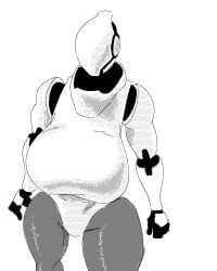 big_breasts haydee_(game) robot robot_girl unknown_artist