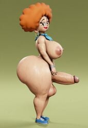 1futa 3d 3d_model ai ai_generated big_ass big_breasts big_butt dickgirl futa_only futanari honey_buttowski huge_ass huge_breasts huge_butt kick_buttowski kick_buttowski:_suburban_daredevil simple_background solo solo_futa tagme thick_ass thick_legs thick_thighs vulkyasha_(style)