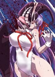 1girls assimilation bb_(fate) big_breasts blood body_horror brainwashing breasts corruption fate/grand_order fate_(series) female gore identity_death lahmu lahmu_(fate) monster monsterification takeover transformation what wtf