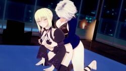 3d animated best_friends best_girl fuck_you futanari implied_futanari koikatsu lazy_tags tagme video