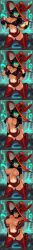 alex_ahad breast_expansion guilty_gear i-no stitched tagme