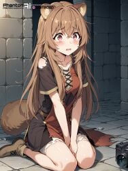 ai_generated dungeon jail kneeling phantomai raphtalia slavegirl submissive tate_no_yuusha_no_nariagari