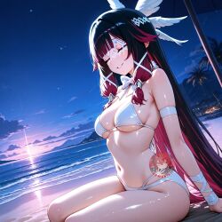 columbina (genshin impact) from genshin impact by kawaa ai