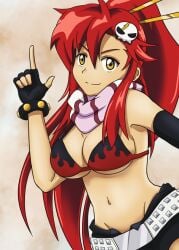 2013 digital_media_(artwork) pinup skylark tengen_toppa_gurren_lagann yoko_littner
