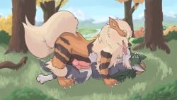 ahe_gao animal_genitalia animal_penis aquaridella arcanine balls canid canine canine_genitalia canine_penis canis deep_kiss deep_tongue detailed_background duo extreme_french_kiss feral feral_on_feral forest french_kissing frottage generation_1_pokemon genitals hi_res kissing knot link link_(breath_of_the_wild) link_(tears_of_the_kingdom) long_tongue looking_pleasured lying male male/male mammal nintendo on_back on_ground on_top onomatopoeia penile penis plant pokemon pokemon_(species) sex sound_effects tail tail_motion tailwag text the_legend_of_zelda tongue tree wolf wolf_link