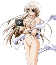 lily_strosek mahou_senki_lyrical_nanoha_force mahou_shoujo_lyrical_nanoha nipples nude photoshop