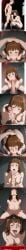 ai_generated anime blowjob breasts_out brown_eyes brown_hair cum cum_in_pussy cum_inside cum_on_tongue deepthroat fellatio forced_oral handjob head_grab itadori_yuuji jujutsu_kaisen mimiko_hasaba multiple_scenes multiple_views nipples oral pubic_hair pussy shingekinogirls swallowing swallowing_cum