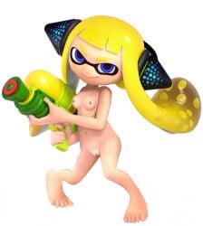 16yo 16yo_girl agent_3_(splatoon) blue_eyes breasts edit headwear inkling inkling_girl nintendo nipples non-human non-mammal_breasts non_human non_mammalian_breasts nonhuman official_art official_artwork_edit pussy render shooter_(splatoon) splatoon splattershot super_smash_bros. super_smash_bros._ultimate tagme teen teen_girl teenage_girl teenager yellow_hair