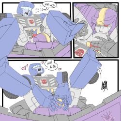 alien alien_humanoid astrotrain autobot autobot_insignia beachcomber comic cumming decepticon decepticon_insignia eating_out eating_pussy embrace fuck_me_eyes glare holding_down holding_head legs_apart legs_spread legs_up looking_at_partner nuefass orgasm orgasm_face pinning_head robot robot_alien robot_humanoid shaky_breathing simple_background simple_coloring simple_shading squirming sucking_pussy tongue_fucking transformers transformers_g1