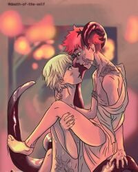 2boys best_friends consentacles hideyoshi_nagachika hideyoshi_nagachika(tokyoghoul) kagune kagune_(tokyo_ghoul) kaneki_ken male nagachika_hideyoshi tokyo_ghoul tokyo_ghoul:re yaoi