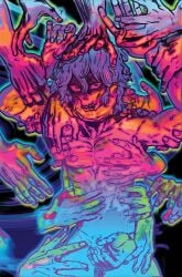 boku_no_hero_academia hands hands_all_over held_down male male_focus my_hero_academia shigaraki_tomura shirtless solo_male submissive_male touching villain yaoi