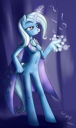 anthro equine female friendship_is_magic my_little_pony siden smooth_skin tagme trixie_(mlp) trixie_lulamoon unicorn