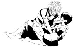 gay gintama gintoki_sakata hijikata_toshiro ichirentakusho male male_only tagme yaoi