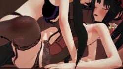 3d animated best_girl date_a_live dumb_girl futanari intersex koikatsu tagme tagme_(artist) tokisaki_kurumi video