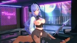 1boy 1girls animated big_breasts cowgirl_position cum cum_in_pussy cum_inside female giddora male sound tagme video vivian_(zenless_zone_zero) zenless_zone_zero