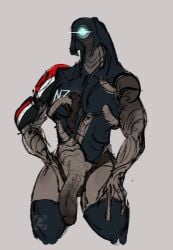 1_eye antimattergorg bioware digital_drawing_(artwork) digital_media_(artwork) electronic_arts genitals geth glans hi_res legion_(mass_effect) machine male male_only mass_effect non-human non-human_only not_furry penis robot robot_only simple_background solo