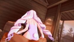 1boy 1girls 3d_animation animated ass ass_focus ass_shake booty bouncing_ass bouncing_butt bread bunny_ears bunny_girl bunny_tail bunnysuit cock cum dayo drill_hair female harada_(harada4780) henya_the_genius jiggle jiggling_ass long_hair male penis riding riding_cock riding_penis rough_sex sex sitting_on_lap sitting_on_person spamkaju tattoo thrusting twintails vaginal_penetration virtual_youtuber vshojo vtuber