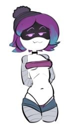 bikini glitch_productions hotpants kiwixen murder_drones shorts thong tubetop uzi_(murder_drones)