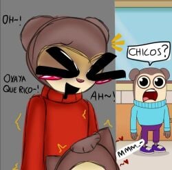 2boys bfdi_mouth brainrot brother_and_brother gay_sex jimmy_(max_design_pro) male max_(max_design_pro) max_design_pro monkey non-human non-human_only not_the_bfdi_mouth!! oxaya_(max_design_pro) toony youtube youtube_shorts