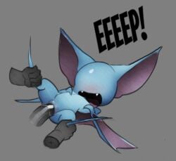 bat blush cute_fang disembodied_penis feral holding_legs male male/female onomatopoeia open_mouth penetration pokemon pokemon_(species) pussy pussy_juice questionable_consent sex size_difference text vaginal_penetration wings zubat zyrusfluf