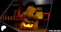 1futa 3d :p ass balls big_ass big_breasts big_thighs black_hair completely_nude dog_ears dog_girl dog_tail fucking_pumpkin futa_only futanari halloween miri_(dogoonette) nude oc penis pumpkin pumpkin_masturbation roblox roblox_avatar robloxian twitter_username your_cute_neko