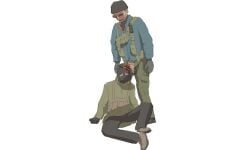 2boys art_request art_trade balaclava bell_(call_of_duty) bell_(cod) blood brain_fuck burn call_of_duty call_of_duty_black_ops_cold_war death gore guro hi_ddoghouse idk_what_to_tag_it male male/male male_death male_ryona masked_male necrophilia russell_adler skull_fucking wtf wtf_is_this