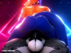 1boy 1girls 3d animated anthro ass balls big_ass bottomless bottomless_female bouncing_ass bra bubble_butt cayenne_(kasdaq) cowgirl_position fat_ass female furry furry_only huge_ass jiggle jiggling_ass kasdaq large_ass legwear male no_sound nude nude_male penis sex spiked_collar straight straight_sex tail thick_ass thick_thighs thighhighs video wide_hips