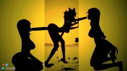 3boys animated black_swan_(honkai:_star_rail) cum_in_pussy cum_inside fellatio female group_sex honkai:_star_rail koikatsu male sparkle_(honkai:_star_rail) tagme takoiyaki video