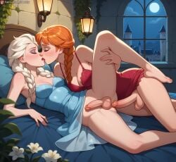 anna (frozen) from frozen (film) by boobly