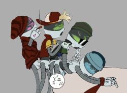 4boys anal anal_sex balls ballsack beanie beanie_hat belly_bulge blonde_hair blue_eyes blush braiden_(murder_drones) bulging_belly cap cigarette cum cum_drip cum_dripping_from_penis darren_(murder_drones) foursome gay gay_sex glitch_productions green_eyes love_train male male_only male_penetrated male_penetrating male_penetrating_male murder_drones open_mouth purple_eyes saliva saliva_on_tongue sam_(murder_drones) smoking squirmiwormi sunglasses thad_(murder_drones) tongue tongue_out worker_drone