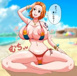 ai_generated female female_only monopi nami_(one_piece) one_piece