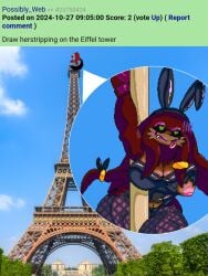 eiffel_tower knuckles_the_echidna meme nuckys.rar_(trasher_art) sonic.exe_(series) sonic_(series) sonic_the_hedgehog_(series) trasher_art