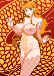 47_hard female female_only nami_(one_piece) nude one_piece