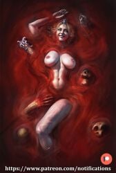 anato_finnstark artistic_nude artistic_nudity baldur's_gate baldur's_gate_3 big_breasts blonde_female blonde_hair blonde_hair_female blood blood_on_face breasts_out curvaceous curvy curvy_female curvy_figure digital_painting_(artwork) dungeons_and_dragons female female_focus female_only forgotten_realms large_breasts laying_on_back no_visible_genitalia nonsexual nonsexual_nudity orin_the_red pinup pool_of_blood realistic realistic_breast_size realistic_proportions realistic_textures small_areola small_areolae small_nipples solo solo_female solo_focus tasteful tasteful_nudity voluptuous voluptuous_female