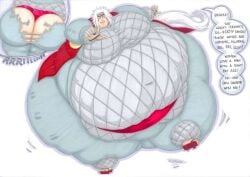 fat hyper jiraiya naruto overweight prisonsuit-rabbitman ssbhm wtf