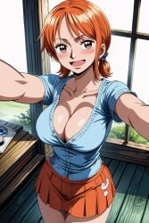 ai_generated bikini costemania female female_only nami_(one_piece) one_piece