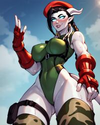 cammy white from street fighter by xoathena