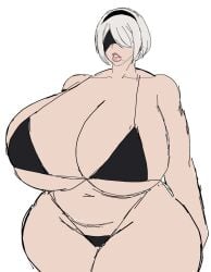 1female 1girls female female_only nier:_automata solo solo_female tagme twitter_link yorha_2b